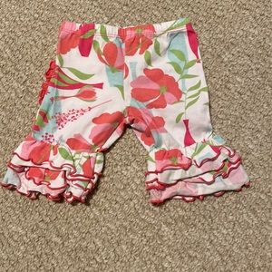 Ruffle Butts shorts, 6/12 months